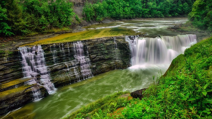 Letchworth State Park Waterfalls