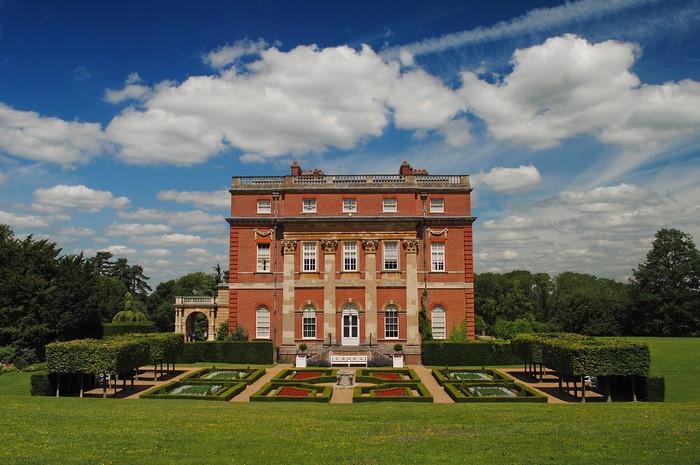 Clandon Park House in Surrey, United Kingdom