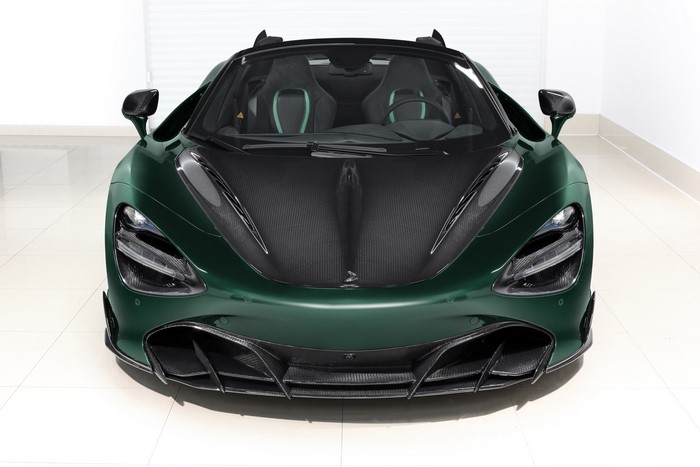 Green McLaren 720S Spider by TopCar
