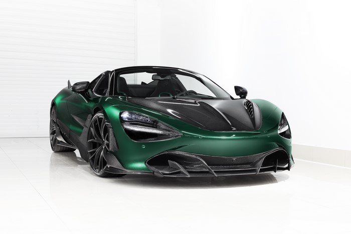 Green McLaren 720S Spider by TopCar Fury