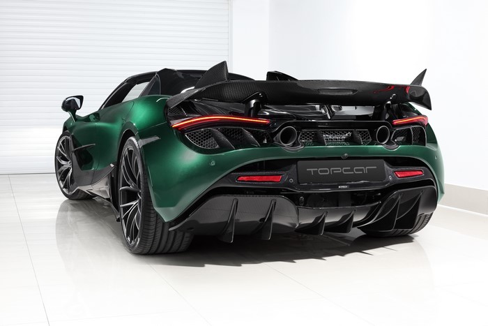 TopCar 2020 McLaren 720S Spider Fury from the back
