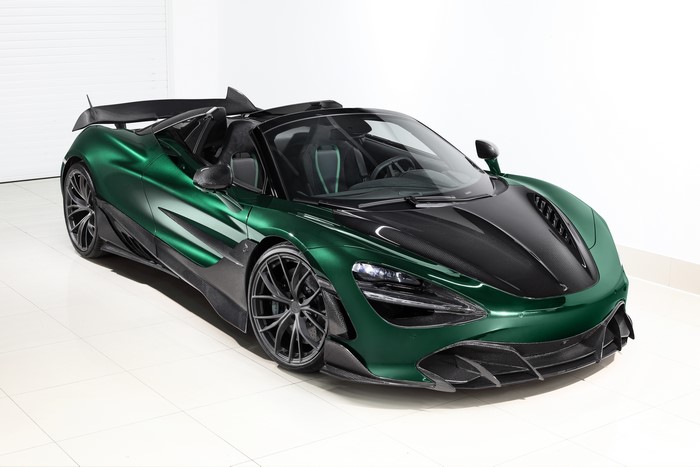 Green McLaren 720S Spider by TopCar Fury