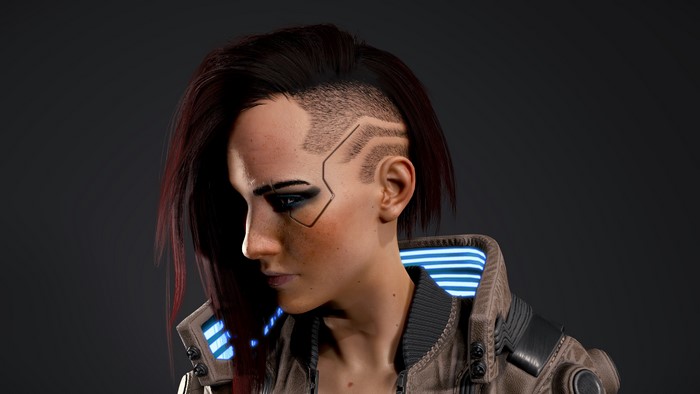 4k, Cyberpunk 2077, Face, Head, Hairstyle, Hair, Cyborg Hd Wallpaper