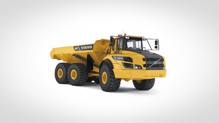 Volvo A40F 6x6 Articulated Hauler Truck