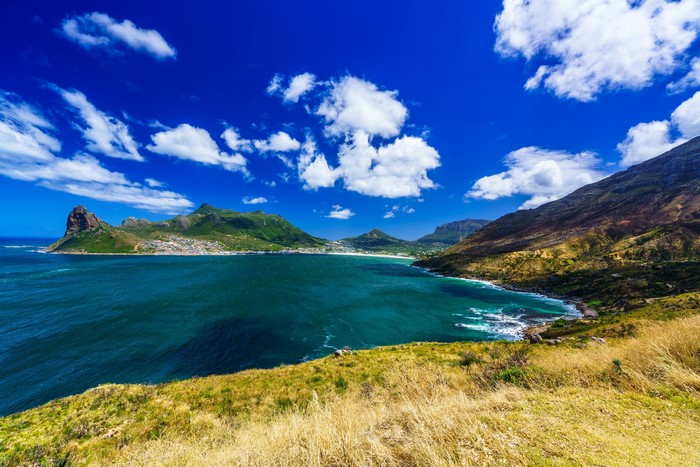 4K Cape Town Hout Bay Coastline South Africa