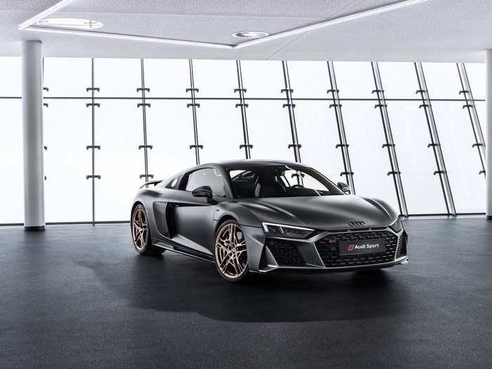 Audi R8 V10 Decennium sports car