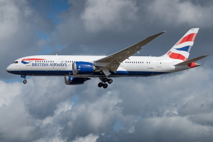 British Airways Boeing 787-8 Airplane