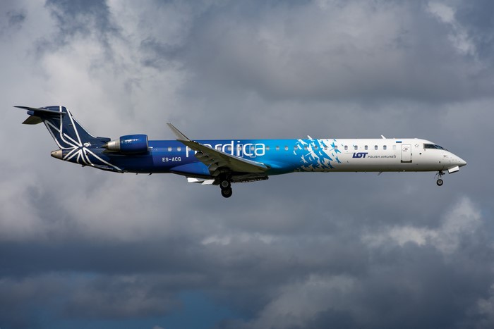 Nordica Bombardier CRJ-900 Airplane
