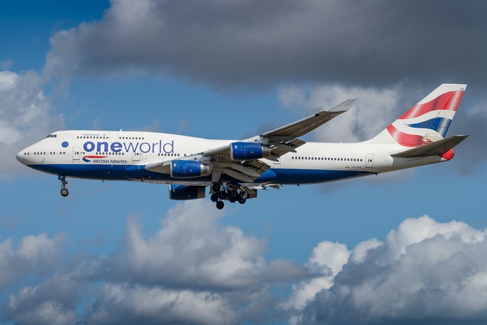 British Airways Boeing 747-400 Oneworld