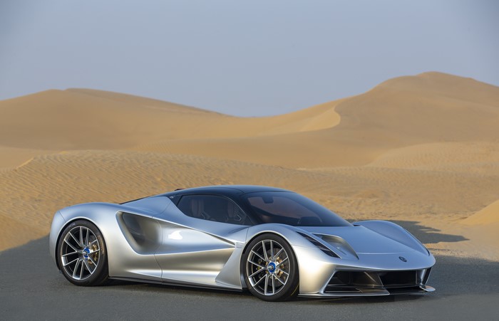 2020 Lotus Evija Silver Metallic
