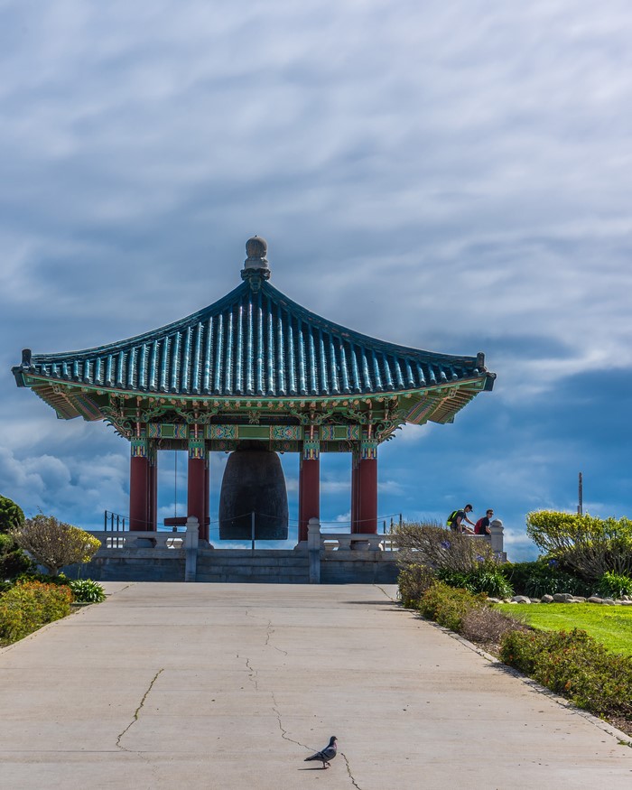 Korean Friendship Bell in San Pedro, California