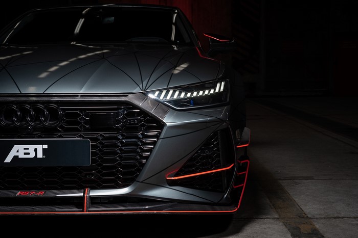 4K Grey ABT Sportback 2020 RS7-R Audi Front