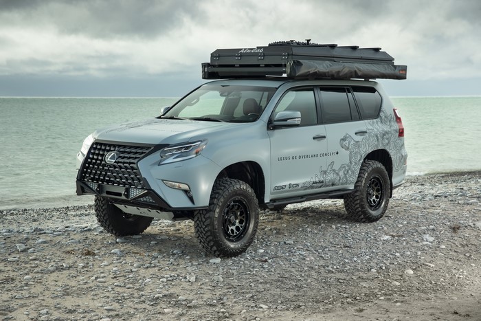 Lexus GX Overland Concept with Roof Tent