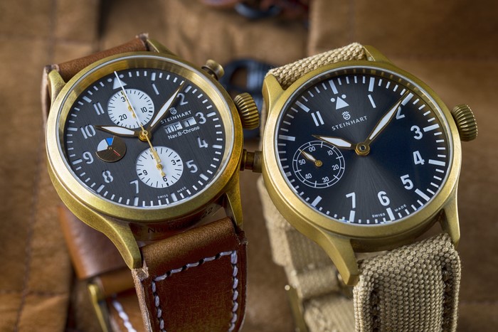 Two Steinhart Nav.B-Chrono Watches