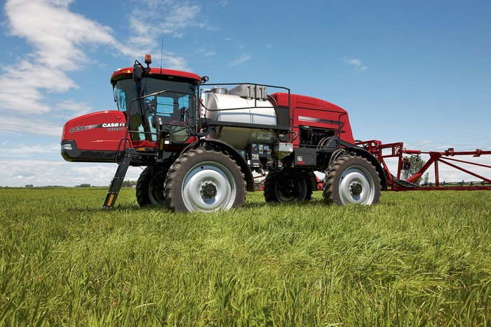 Case IH Patriot 4430 Sprayer in a Field