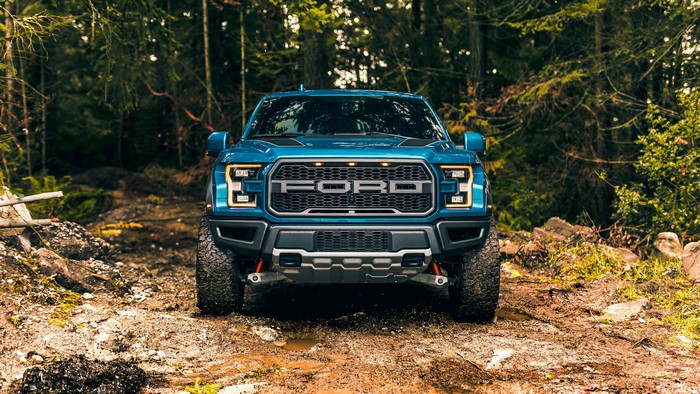 Ford F-150 Raptor Front View