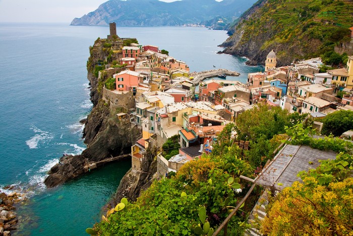 Vernazza village in Cinque Terre, Italy