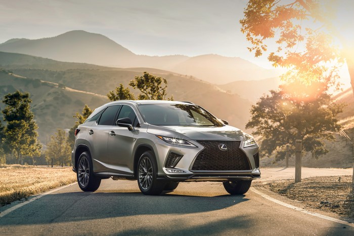 2020 Lexus RX 350 F SPORT in Silver