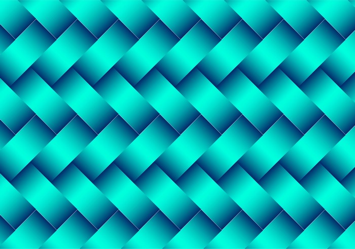 Teal and blue woven texture