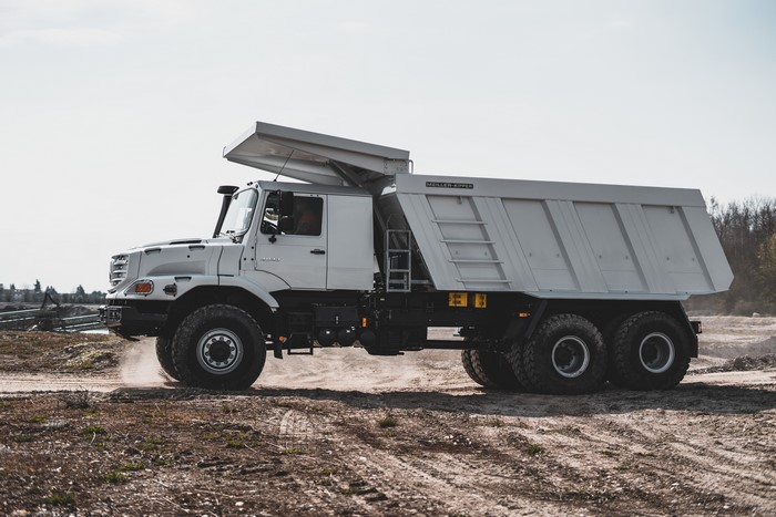 2019 Zetros 4043 A Meiller Hinterkipper Mercedes-Benz Truck
