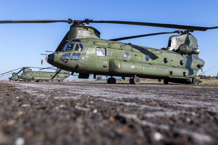 Royal Netherlands Air Force Boeing CH-47D Chinook Helicopters