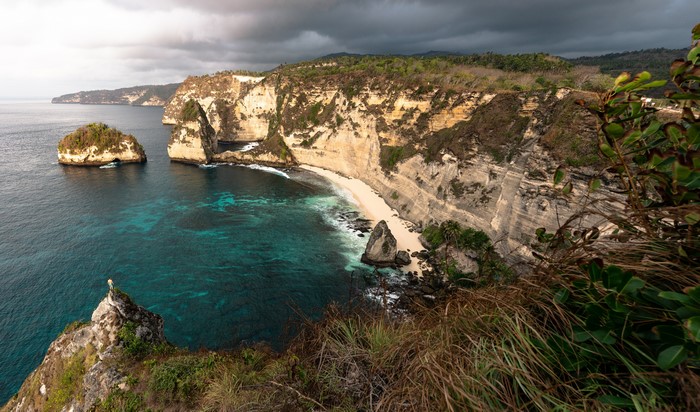 4K Nusa Penida Coastline in Indonesia