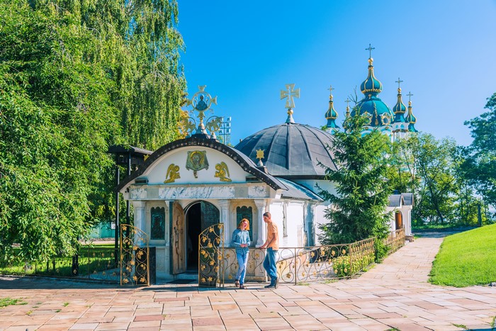 Temporary Church of the Tithes, Kiev, Ukraine