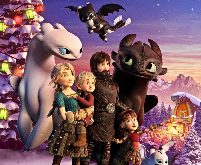 How to Train Your Dragon Family with Dragons