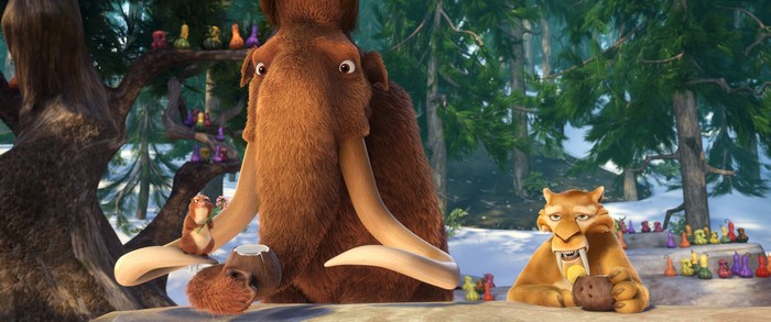 4K Ice Age: Collision Course Mammoth
