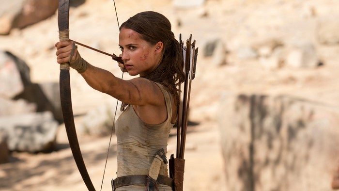 Lara Croft from Tomb Raider with Bow