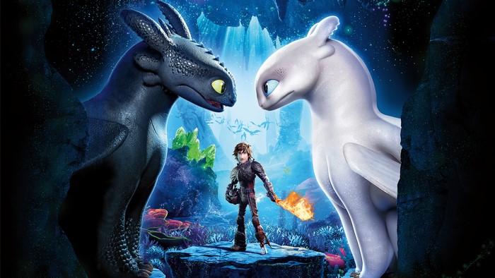 Hiccup and Dragons from How to Train Your Dragon