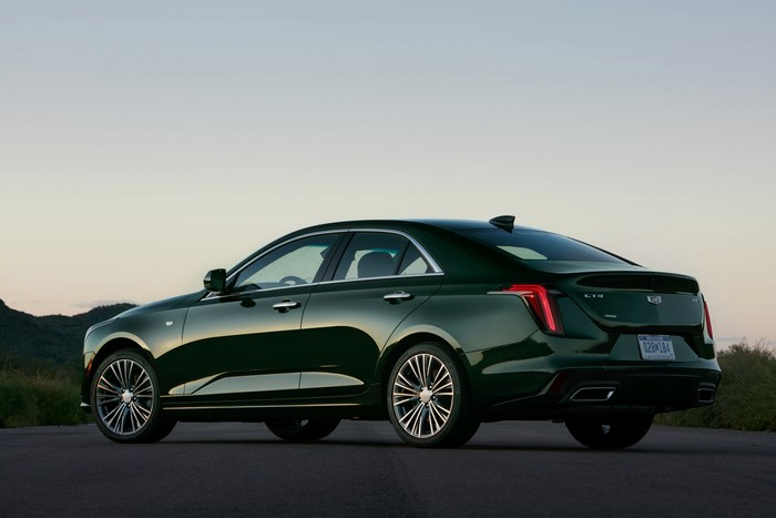 Cadillac CT4 Sedan Metallic Green