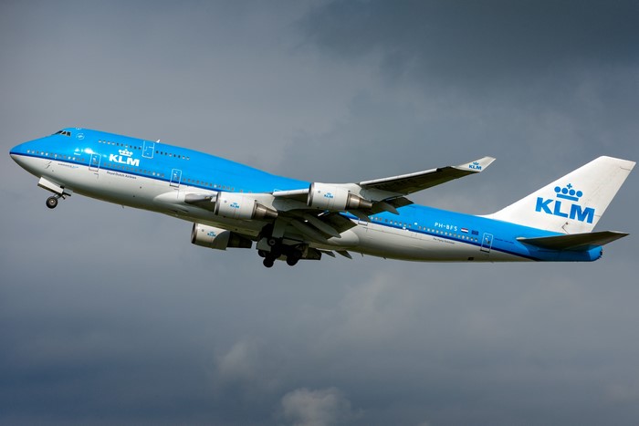 KLM Boeing 747-400M Airplane