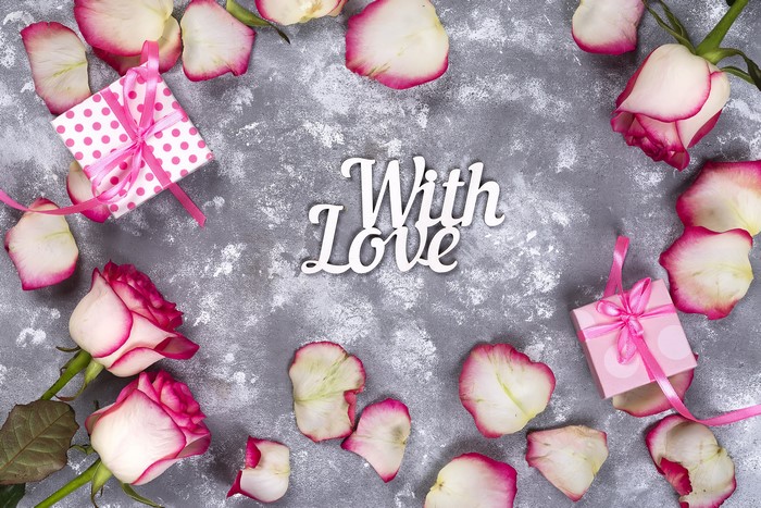 With Love Roses and Gifts