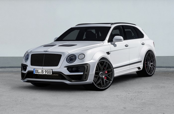 White Lumma CLR B900 Bentley Bentayga Tuning