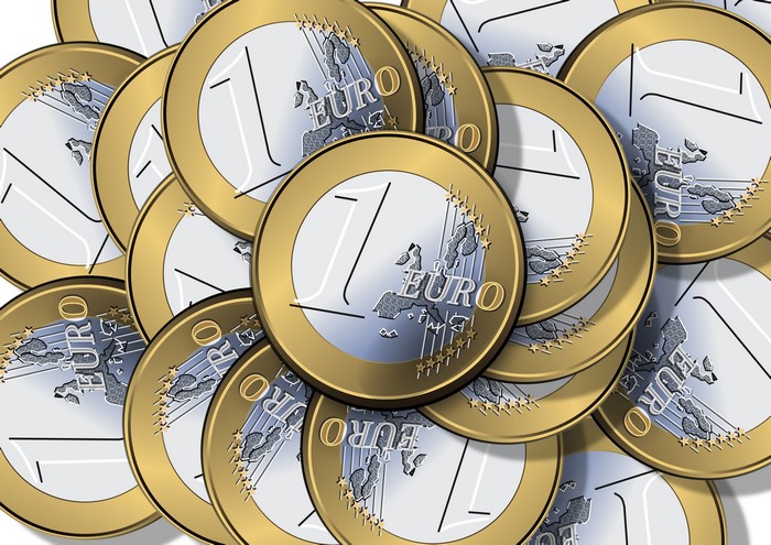 4K 1 Euro Coins