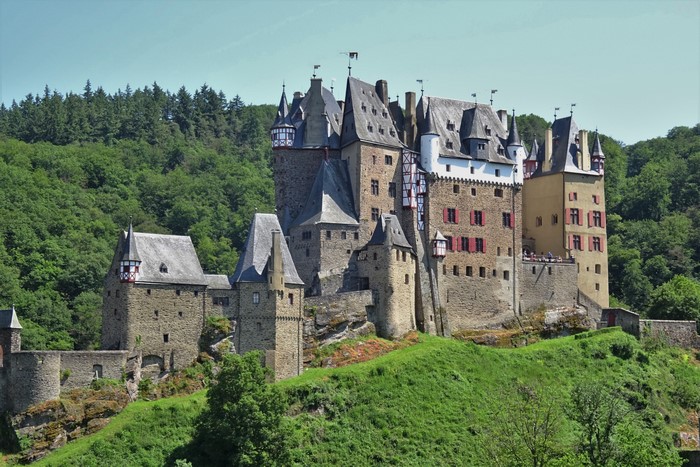 Eltz Castle in Rhineland-Palatinate, Germany
