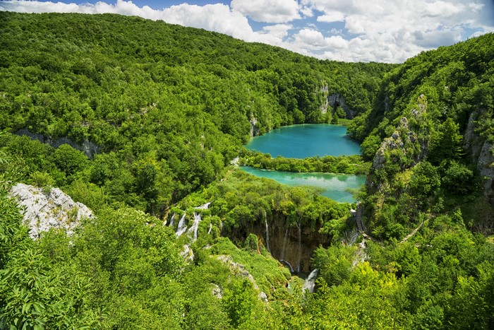 4K Plitvice Lakes National Park Croatia