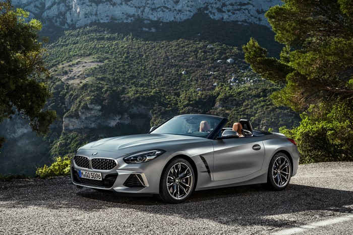 BMW Z4 M40i G29 Roadster Silver Metallic