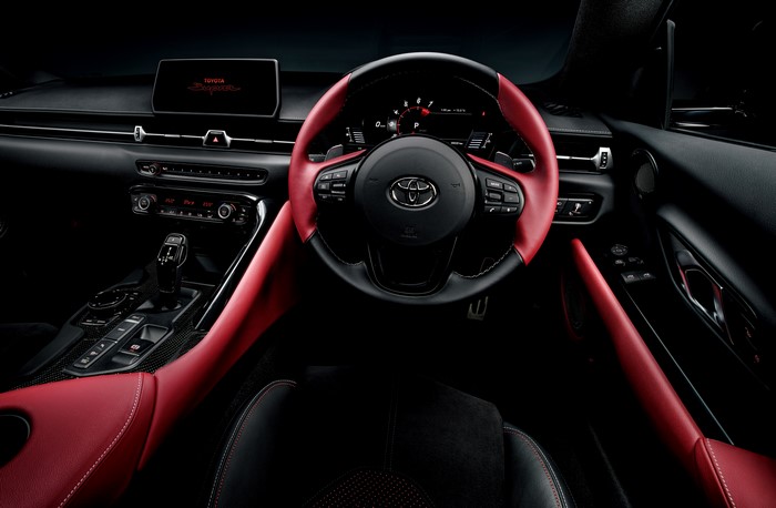 Toyota Supra mk5 GR Interior 4K