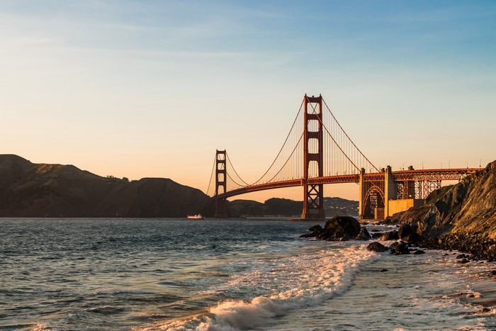 4K Golden Gate Bridge, San Francisco, USA