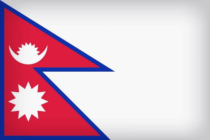 Nepal Large Flag