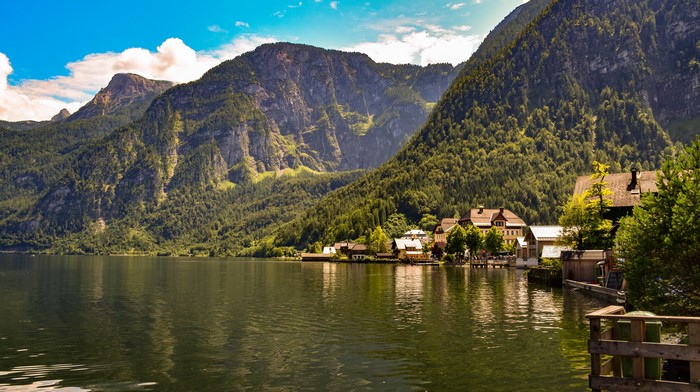 4K Mountains and Lake Scenery in Austria