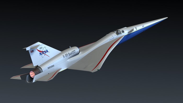 Lockheed Martin X-59 QueSST Airplane