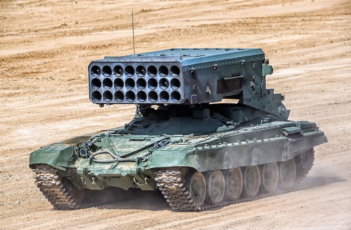 TOS-1A heavy flamethrower system