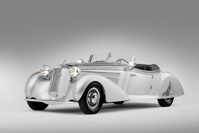 4K 1938 Horch 853 Special Roadster by Erdmann