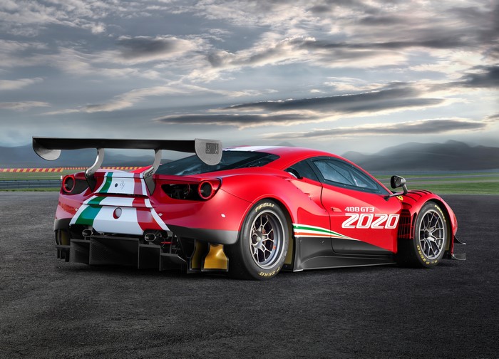 Ferrari 488 GT3 Evo 2020 race car