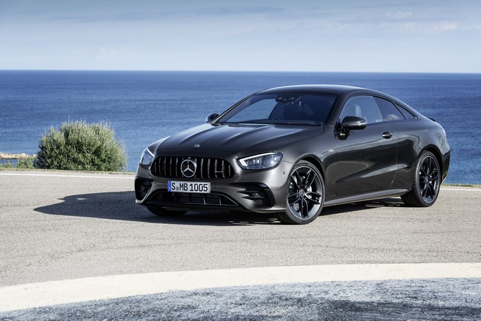 Mercedes-Benz Grey Coupe