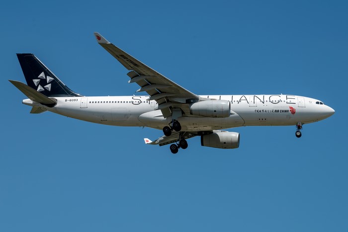 Air China Airbus A330-200 landing