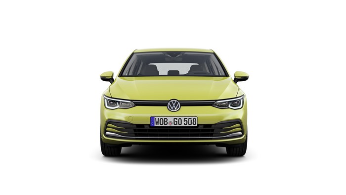 4K Volkswagen Golf 8 hatchback Front
